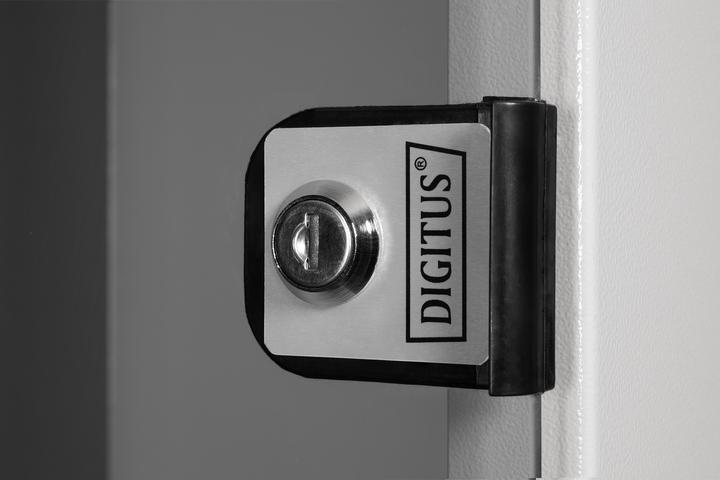 Actual product image Digitus 19" 4U wall-mounted housing, SOHO PRO 237 x 540 x 400 mm, grey (4 RU, 19 inch rack)