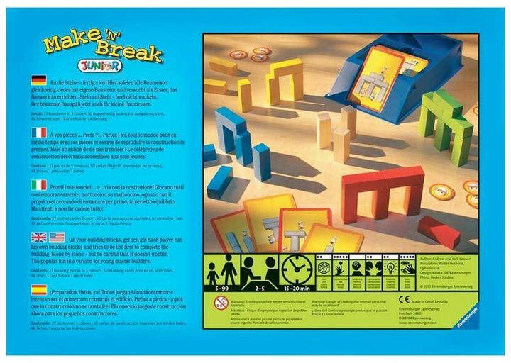 Immagine prodotto Ravensburger Make N Break Junior (Tedesco, Francese, Italiano)