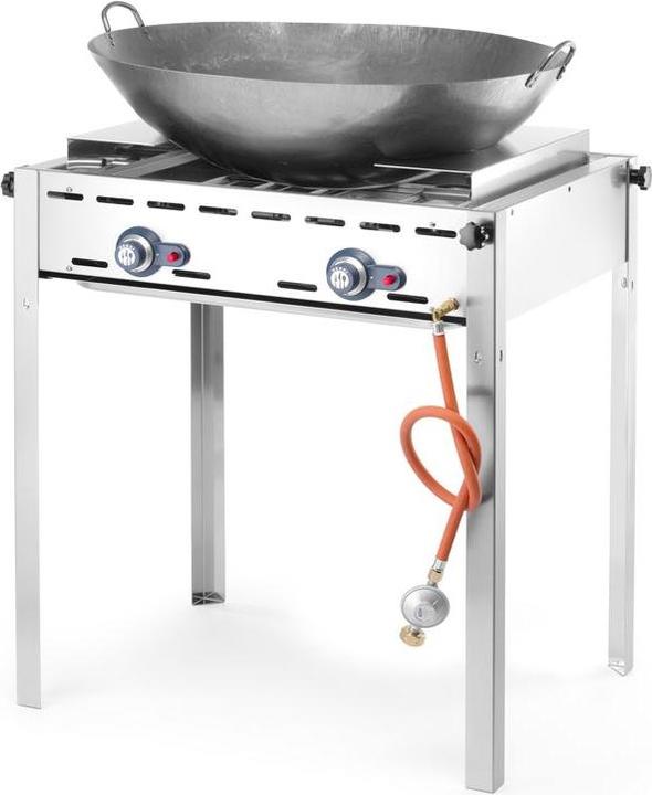 Produktbild Hendi Riesen Wokpfanne mit Griffen, Ø 700 mm (71 cm, Wok Pfanne)