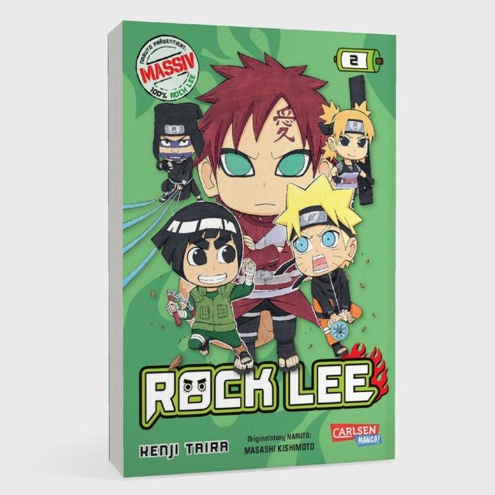 Actual product image Rock Lee Massiv 2 (German, Masashi Kishimoto, Kenji Taira, Miyuki Tsuji, 2023)