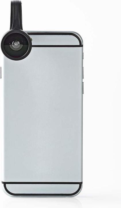 Actual product image Nedis Camera lens set mobile phones - 3-in-1 - macro/wide angle and fisheye - attachable - aluminium