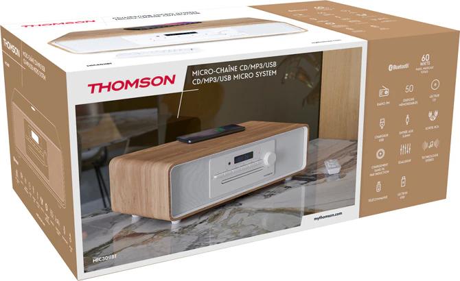 Immagine prodotto Thomson MIC301IBT (Bluetooth, Lettore CD, 1x 60 W)