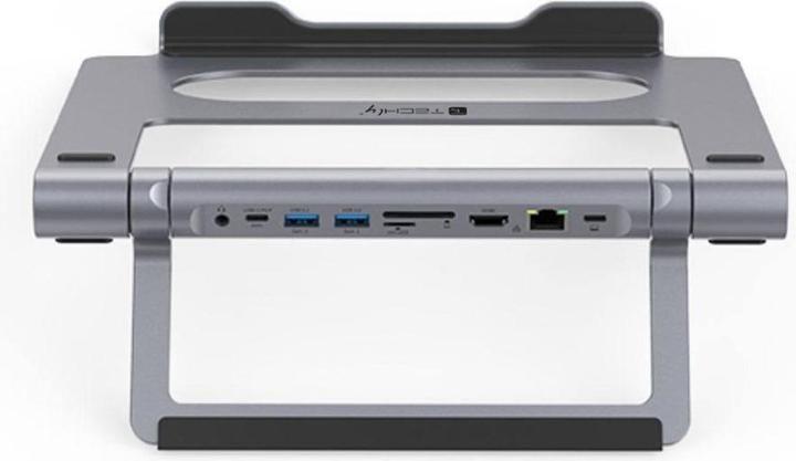 Produktbild EFB Elektronik EFB Techly Zusammenklappbares Laptop/Tablet 9 in 1 (USB-C)