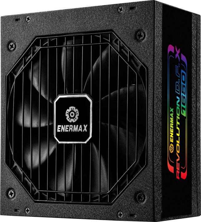 Produktbild Enermax Revolution D.F. X ARGB ATX3.0 PCI-e 5.0 Kompakt PC Netzteil 1650W 80Plus Gold Vollmodula 2x (1650 W)