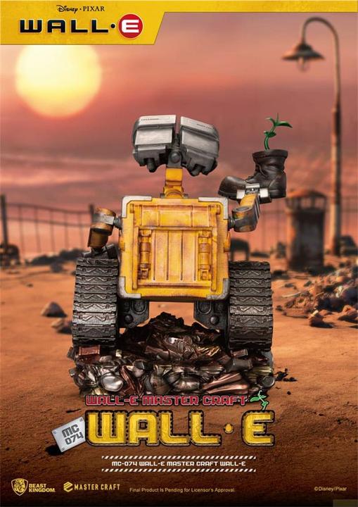 Produktbild Beast Kingdom WALL-E - Der Letzte räumt die Erde auf Master Craft Statue WALL-E 37 cm