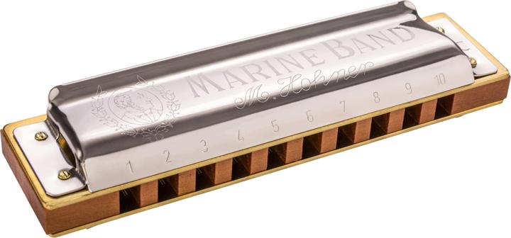 Actual product image Hohner Marine Band 1896 Harmonica A Major (Harmonica, Diatonic, A major)