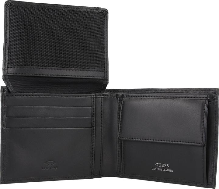 Image du produit Guess Porte-monnaie Certosa protection RFID cuir 12 cm