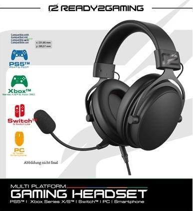 Actual product image ready2gaming Multi platform wired gaming headset (Cable)