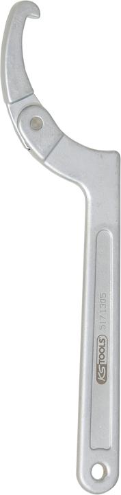 Immagine prodotto KS Tools Chiave a gancio incernierata con naso (155 mm, 115 mm, 124 mm, 145 mm, 150 mm, 140 mm, 142 mm, 135 mm, 130 mm, 125 mm, 120 mm)