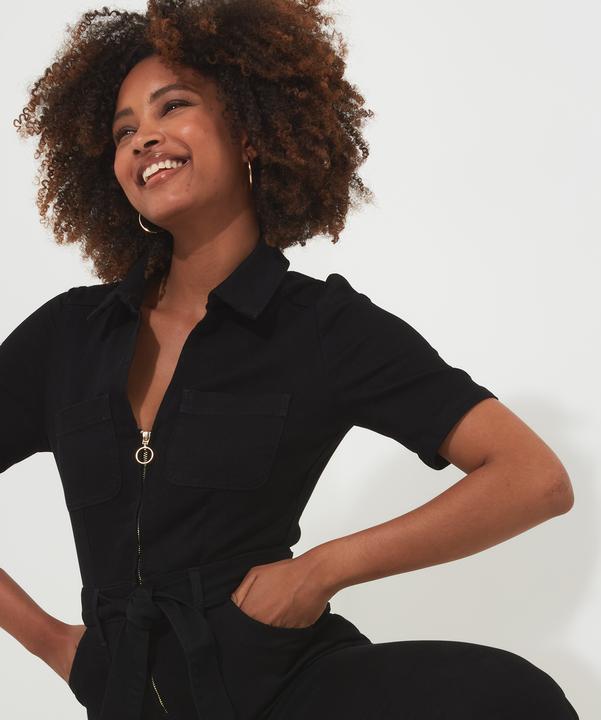 Produktbild Joe Browns PETITE Retro Denim Zip-Front Jumpsuit (36)