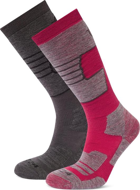 Actual product image TOG24 Womens/Ladies Linz Ski Socks (Pack of 2) (35.5 - 38)