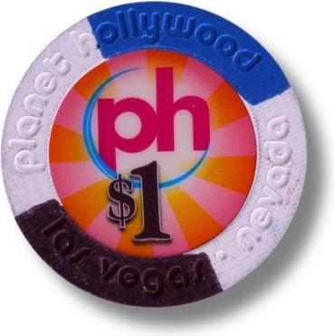 Actual product image Casinoshop 1 Dollar Chip Planet Hollywood Las Vegas