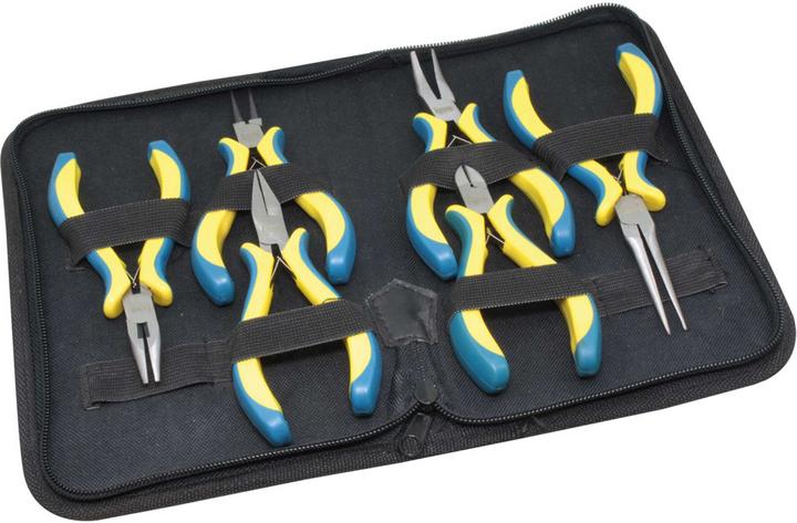 Produktbild Modellbau Lindinger feinmechaniker-zangen-set 6-tlg.m.etui