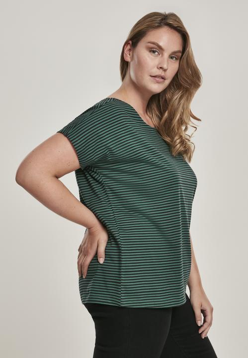 Produktbild Urban Classics Ladies Yarn Dyed Baby Stripe Tee (XXL)