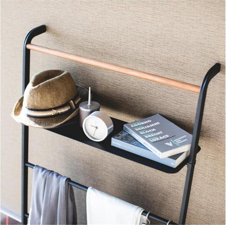 Actual product image Yamazaki Clothes ladder