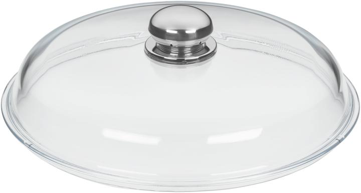 Silit Topfdeckel Glasdeckel Deckel 28cm Metallgriff spülmaschinengeeignet (28 cm, Glas)