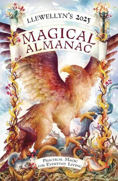 Actual product image Llewellyn's 2025 Magical Almanac (English, Llewellyn, 2024)