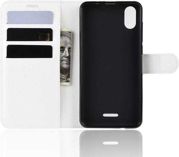 Actual product image MU Classic Litchi Leather Bookcover Series (Wiko Y60)