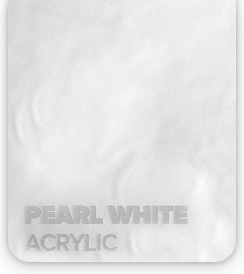 Immagine prodotto flux Pannello in vetro acrilico - Beamo - Bianco perla (30 cm, 21 cm)