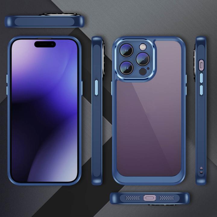 Produktbild Cover-Discount iPhone 15 Pro - Hülle mit Kameraschutz blau (Apple iPhone 15 Pro)