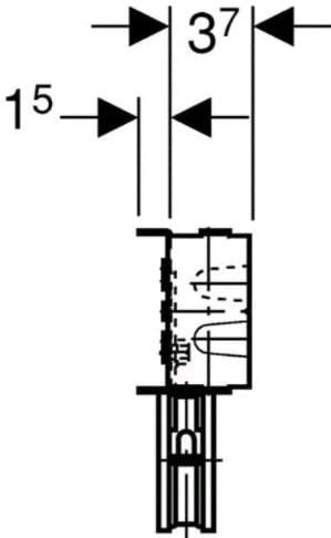Image du produit Geberit GIS-Mepla Set de lavabo 461430001