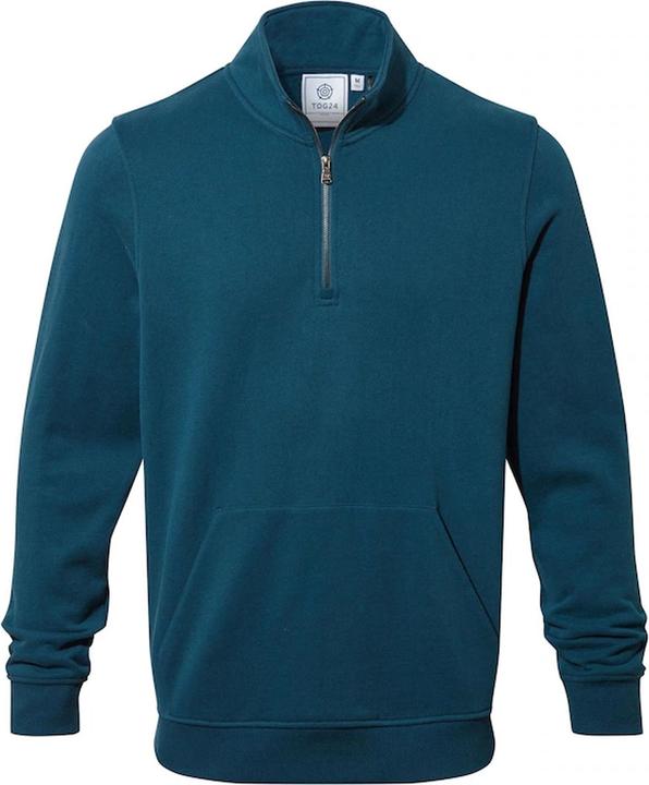 TOG24 Dorian Sweatshirt mit kurzem Reissverschluss (XL)