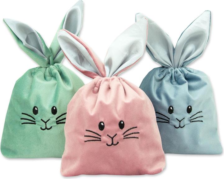 Papierdrachen Set di sacchetti in tessuto per Pasqua (Scatola da regalo, 3 x)