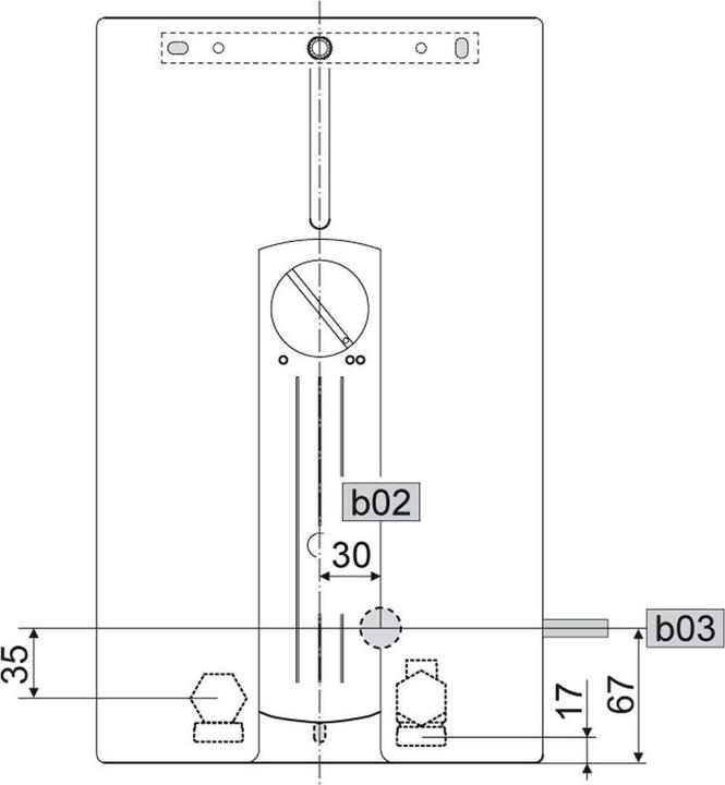 Image du produit Stiebel Eltron DHF 21 C Chauffe-eau hydraulique instantané compact pour la cuisine, 21 kW