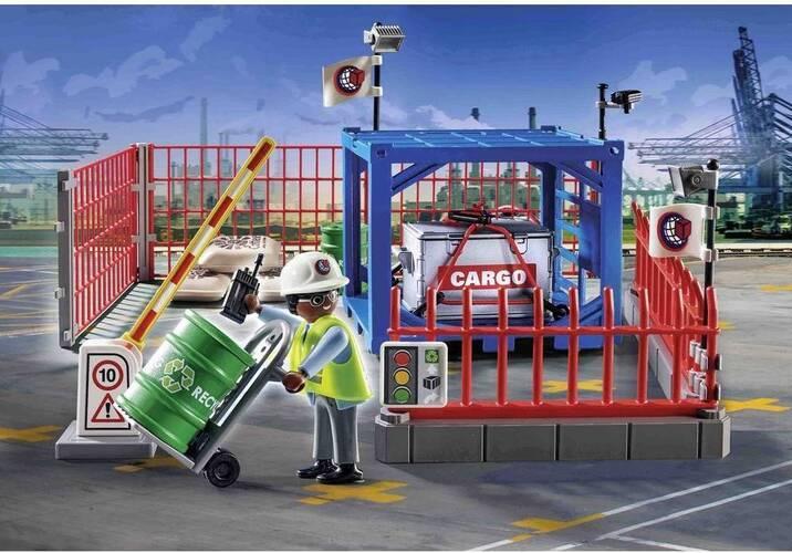 Produktbild Playmobil Gabelstapler mit Fracht (70770, Playmobil City Action)