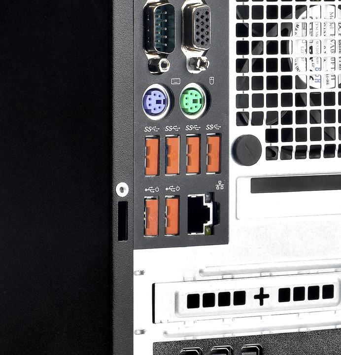 Actual product image Smart Keeper Basic USB-A Port Blocker orange 100 pcs.