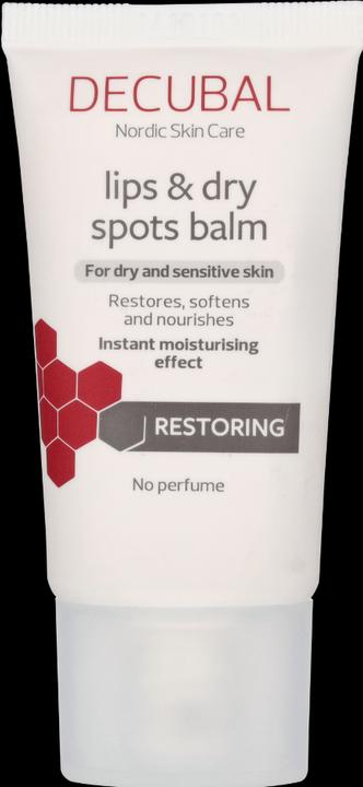 Actual product image Decubal Lips & Dry Spots Balm (30 ml)