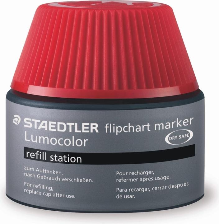 Image du produit Staedtler Lumocolor flipchart marker 488 56 Station de recharge pour marqueur 356 et 356 B, produit unique (Rouge, 1 x)