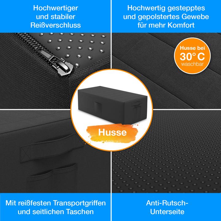 Actual product image Bestschlaf Folding mattress incl. cover & transport bag (140 x 195 cm, Foam core)