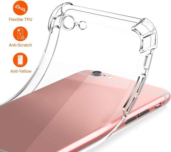 Actual product image Screenguard Apple iPhone 6/6S Case Crystal Soft Airbag Bumper (Apple iPhone 6)