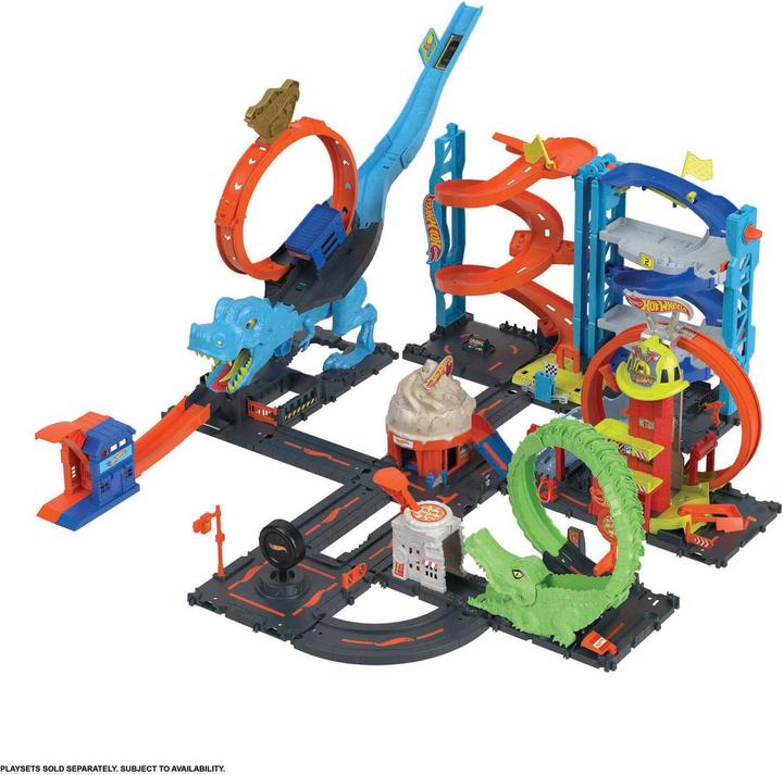 Produktbild Hot Wheels City 2-in-1-Rennturm Spielset