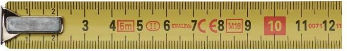 Image du produit Stanley Mètre à ruban à rouleau de poche (Métrique)
