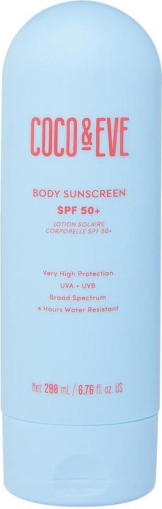 Coco & Eve Body Sunscreen SPF 50+ (Sonnencreme, SPF 50+, 200 ml)