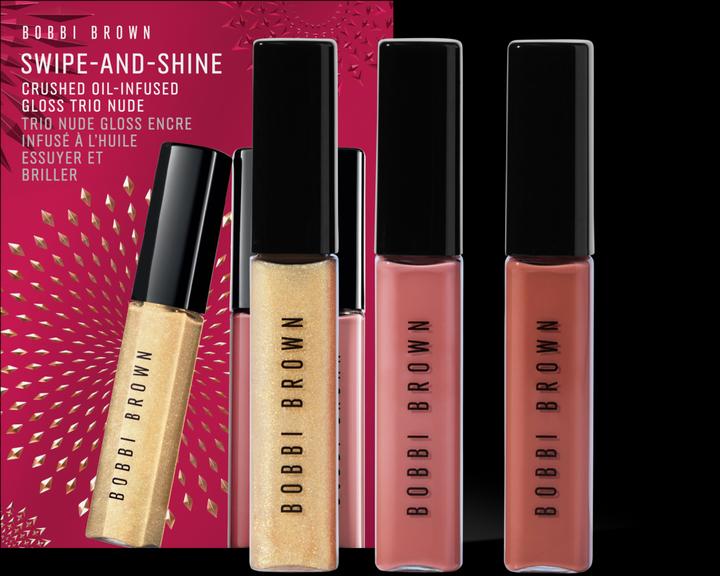 Produktbild Bobbi Brown BB Specials - Swipe-and-shine Crushed Oil-infused Gloss Set - Nude (Nude)