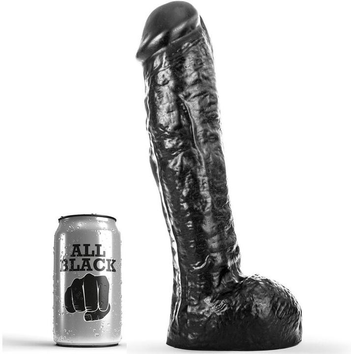 All Black Realistischer Dildo