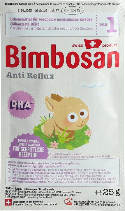 Immagine prodotto Bimbosan Anti Reflux (125 g, da 6 m.)