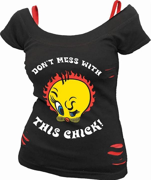 Looney Tunes Tough Chick Oberteil (M)