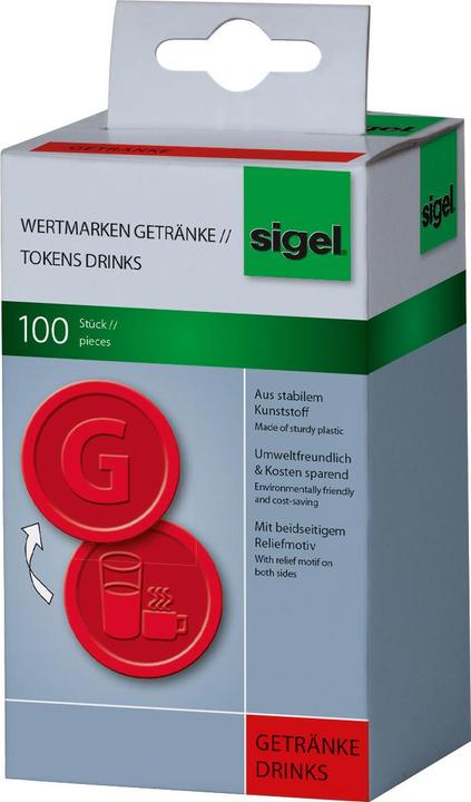 Actual product image Sigel Tokens Drinks