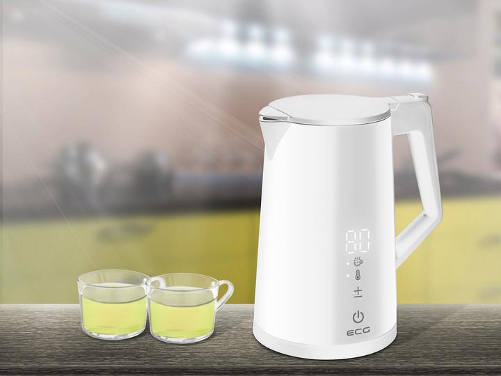 Actual product image ECG RK 1893 Digitouch electric kettle White (1.70 l)