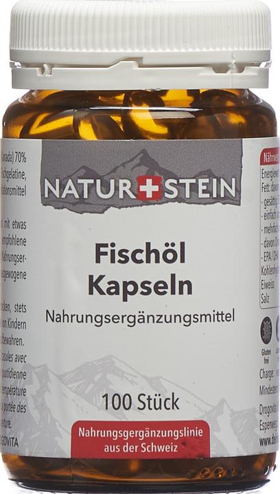 Produktbild Naturstein Fischöl (100 Stück, Kapseln, 168 g)