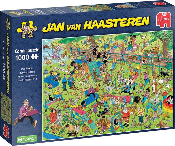 Image du produit Jumbo Énigme Jan Van Haasteren piste de chien 1000 pièces (1000 pièces)