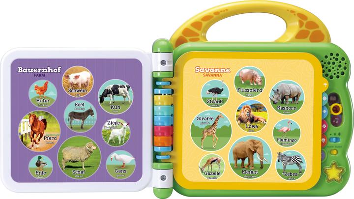 Actual product image VTech My 100 words book: Animals (German, English)