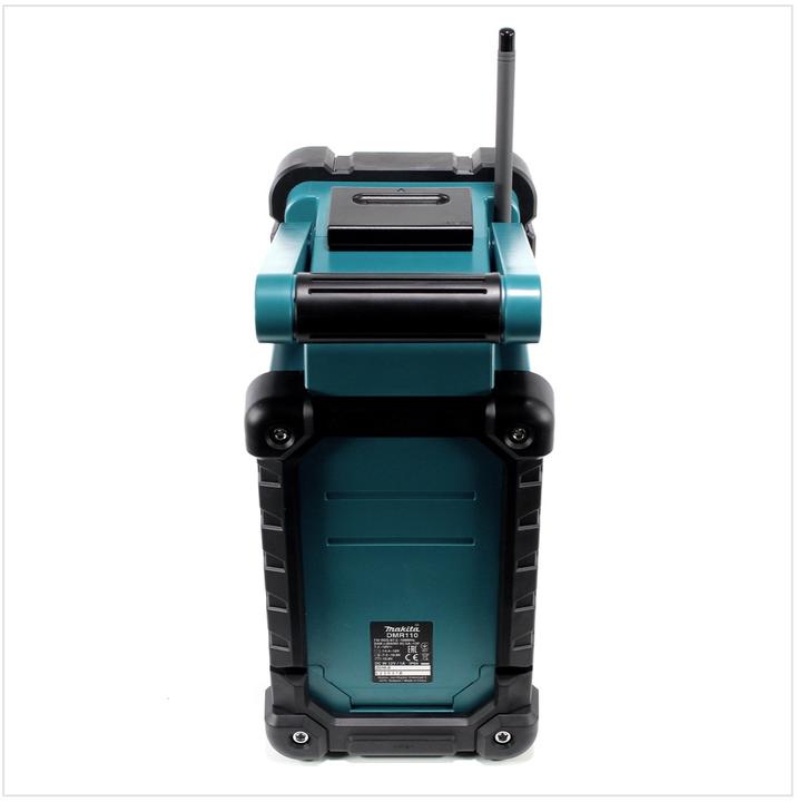 Image du produit Makita DMR 110 Radio de chantier sans fil 7,2 V - 18 V (DAB+ DAB, DAB, FM)