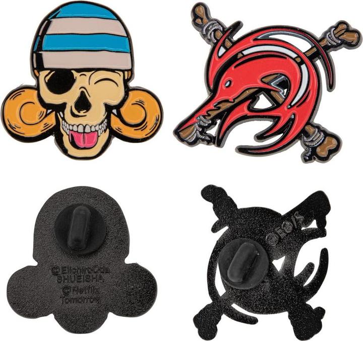 Produktbild Cinereplicas One Piece Ansteck-Pins 2er-Pack Nami & Arlong