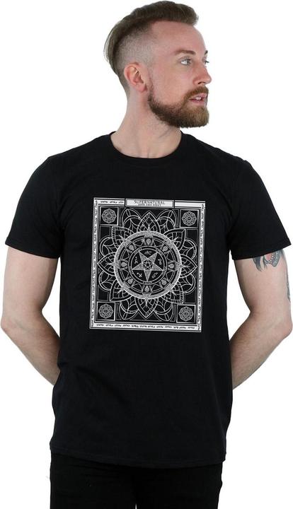 Immagine prodotto Supernatural Pentagram Pattern Maglietta Uomo (XL)