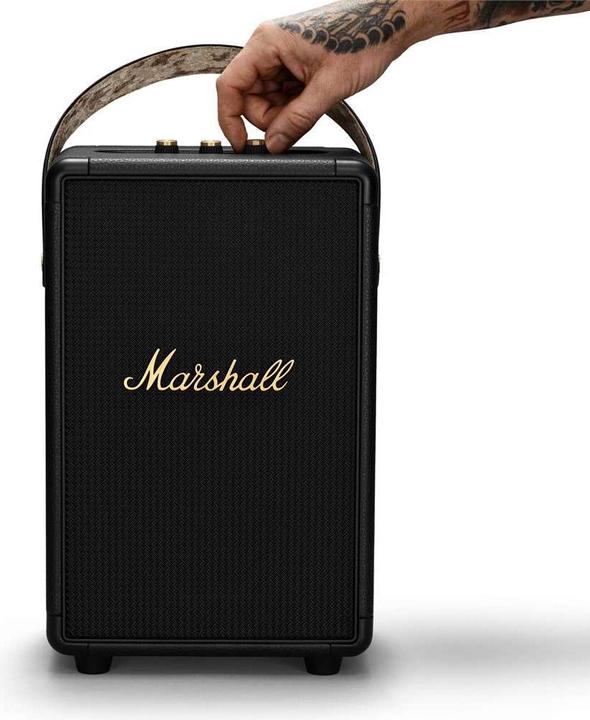 Productafbeelding Marshall Tufton - Bluetooth Luidspreker - Zwart Metaal (20 h, Oplaadbare batterij)